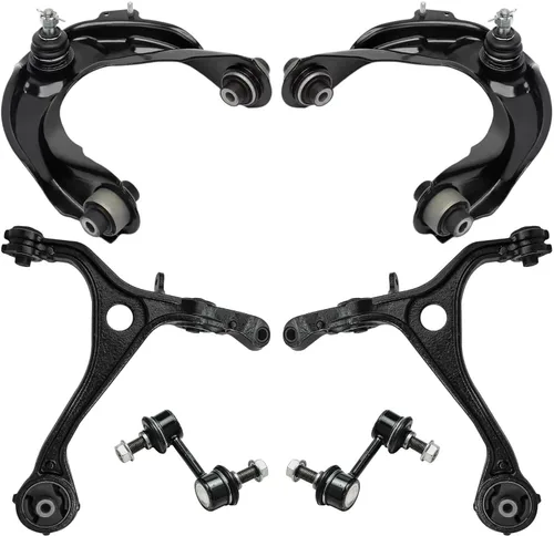 Vista 159 de Detroit Axle - Kit de extremo delantero para Chrysler 300 Dodge Charger 2011-2023 Challenger, 2 Lower Rearward Control Arms 2 Outer Tie Rods 2