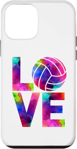 Vista 15 de Funda para iPhone 11 Pro Max Love Volleyball Watercolor Girl Team Tournament Retro Vibe
