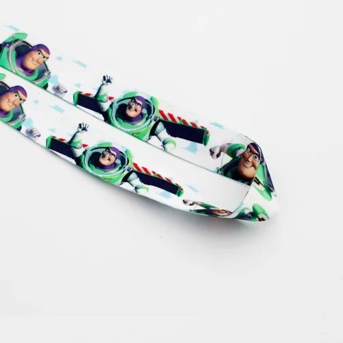 Vista 4 de Disney Toy Story Lanyard llavero Buzz Lightyear ID Bage Holderblanco 2