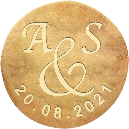 Vista 9 de Sello de galletas personalizado con nombre, sellos de galletas personalizados para parejas, cortadores para hornear, fondant, relieve, cupcakes