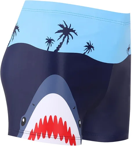Vista 4 de NautySaurs Traje de baño para niños pequeños