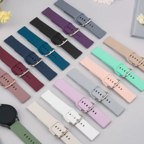 Vista 8 de Vanjua Bandas para Amazfit Active 2 / Bip 3 / 3 Pro Band mujeres hombres, Bip U Pro / Bip / Lite / S / S lite / U, correa de repuesto de silicona