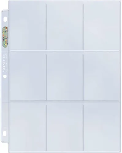 Vista 10 de Ultra Pro Silver Series 9 páginas de bolsillo (paquete de 25 unidades)