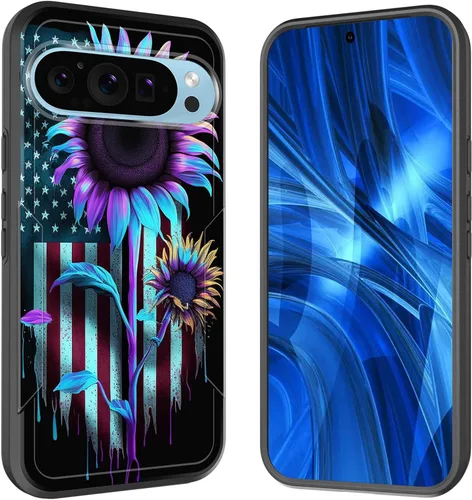 Vista 13 de Funda para Pixel 7A, [probada contra caídas de grado militar] Funda protectora resistente a prueba de golpes para Google Pixel 7A de 6.1 pulgadas