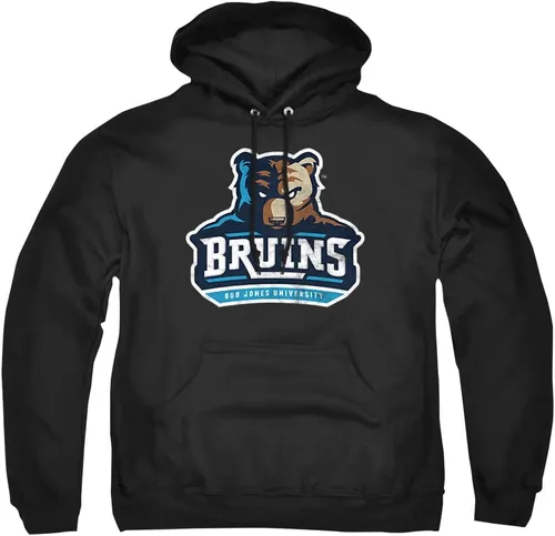 Vista 6 de LOGOVISION Bob Jones University - Sudadera con capucha unisex con logotipo primario envejecido Athletic Heather