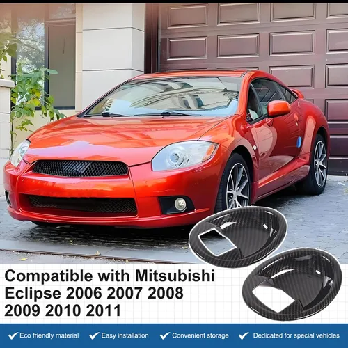 Vista 7 de Sekhyna Tazón para manija interior de puerta de ABS compatible con Mitsubishi Eclipse 2006-2011, manija interior izquierda y derecha, tazón, ABS