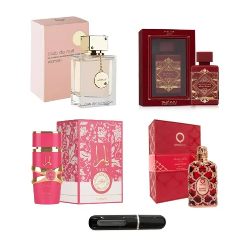 NUITDAMA+YCANDY+SUBLIME+ROGUE+PERFUMERO de AROMA DE PRIMERA