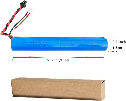 Vista 5 de Paquete de 2 pistolas de bolas de salpicaduras de batería de 7.4 V 2000 mAh, accesorios para SRB1200 400 400-SUB Airsoft o pistola de agua con cable
