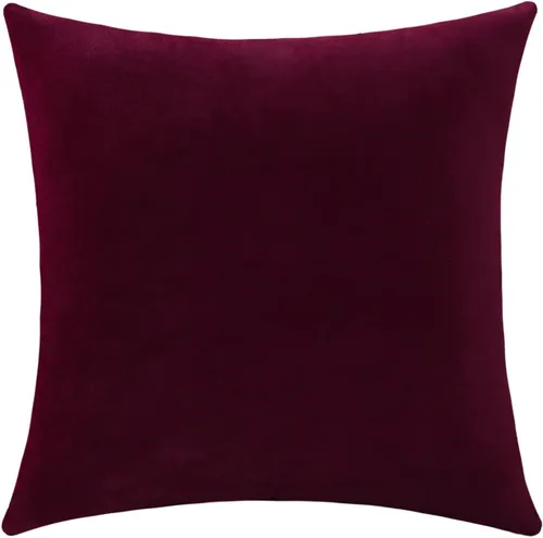 Vista 53 de Jeneoo Juego de 2 fundas decorativas para cojines de terciopelo suave y cómodo, funda sólida para cojín de sofá, decoración