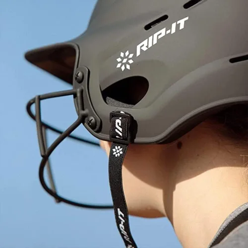 Vista 3 de Casco mate sóftbol Rip-It Vision Pro