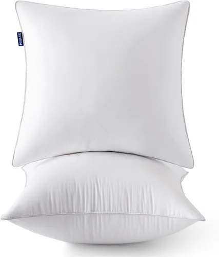 Vista 11 de MIULEE Almohada decorativa de 14 x 36 pulgadas con funda de algodón 100% rectangular para sofá