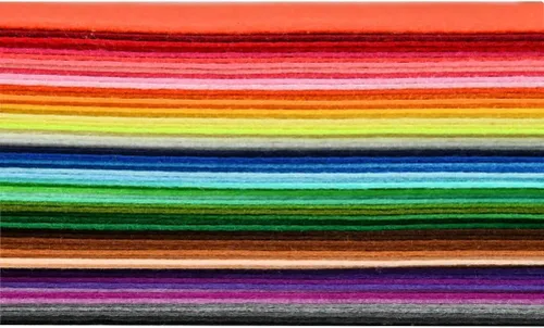 Vista 3 de BUYGOO 60 hojas de tela de fieltro rígido, 8 x 12 pulgadas, hojas de fieltro para manualidades, colores surtidos, 0.039 in de grosor, fieltro rígido