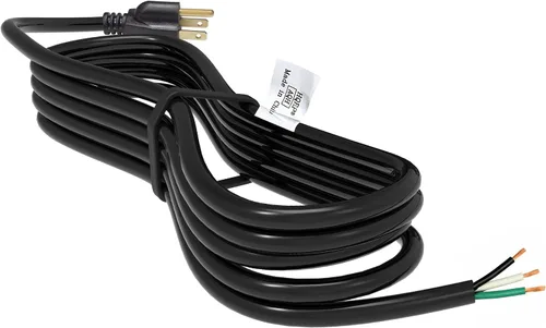 Vista 2 de HQRP Cable de alimentación de CA de 10 pies compatible con cable Porter 100 630 6302 1002 router, 330 351 352 352 VS 505 reparación de cable de red