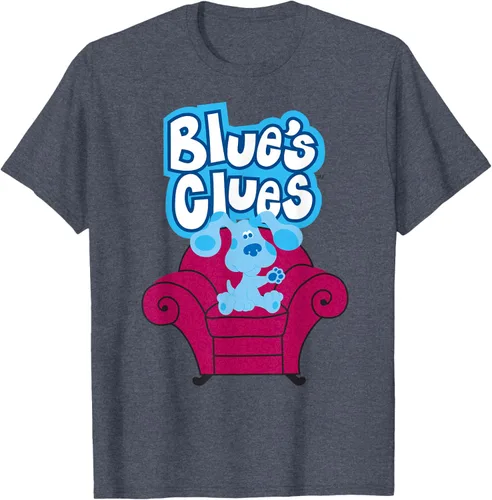 Vista 59 de Camiseta Blue's Clues On Red Sofa Negro