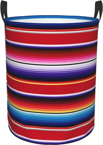 Vista 13 de Cesta de lavandería con diseño de estrellas de mar y flores, impermeable, plegable, con asa duradera, cesta de almacenamiento de ropa sucia redonda