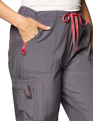 Vista 2 de Carhartt Cross-Flex - Pantalón cargo con corte recto para mujer