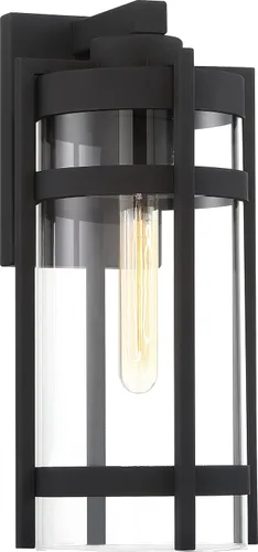 Vista 7 de NUVO 60/6571 Tofino - Linterna pequeña (1 luz, color negro texturizado)