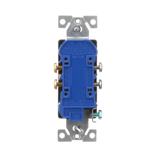 Vista 4 de EATON TR1107RB-SP-L Receptáculo dúplex de diseño, bronce aceitado