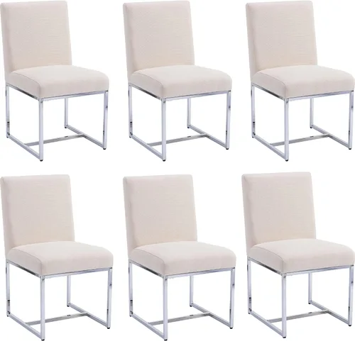 Vista 28 de BESTANO Sillas De Comedor - Juego de 2 sillas de comedor modernas negras tapizadas de piel sintética para cocina y comedor con marco de metal negro