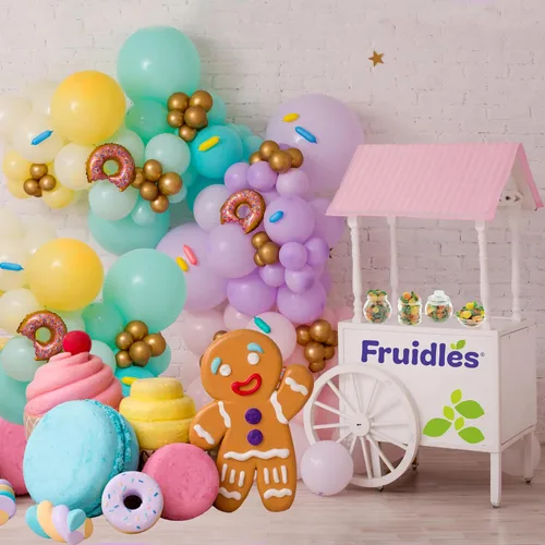 Vista 6 de Fruidles Gomitas de piña ácida, gomitas deliciosas con sabores de frutas (2.2 libras)
