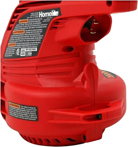 Vista 4 de Homelite 150 mph 233 CFM 7 Amp soplador/barredora eléctrica