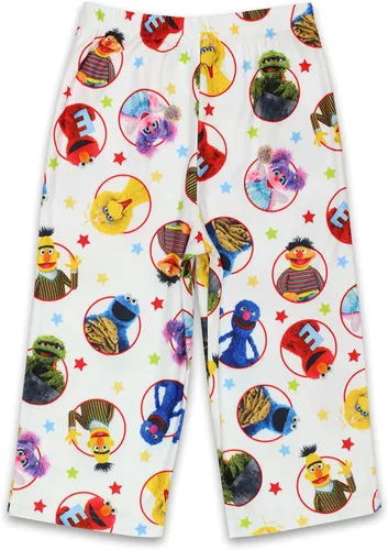 Vista 5 de Sesame Street Elmo Conjunto de pijamas estilo abrigo infantil