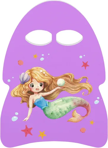 Vista 14 de MoKo Tabla de natación de dibujos animados, tabla de ejercicios de piscina, equipo de ejercicio para promover la posición de natación natural