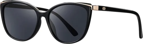 Vista 13 de Gafas de sol de moda ojo de gato para las mujeres moda Cateye UV400 protección gafas CL22017