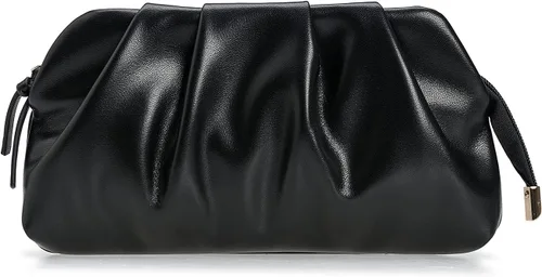 Vista 20 de CHARMING TAILOR Bolso tipo sobre elegante de cuero vegano suave con pliegues de PU para mujer Soft PU leather