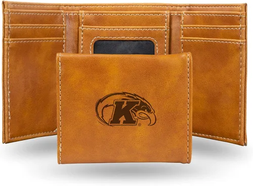 Vista 82 de NCAA Rico Industries - Billetera triple grabada con láser, con grabado láser, accesorio para hombre