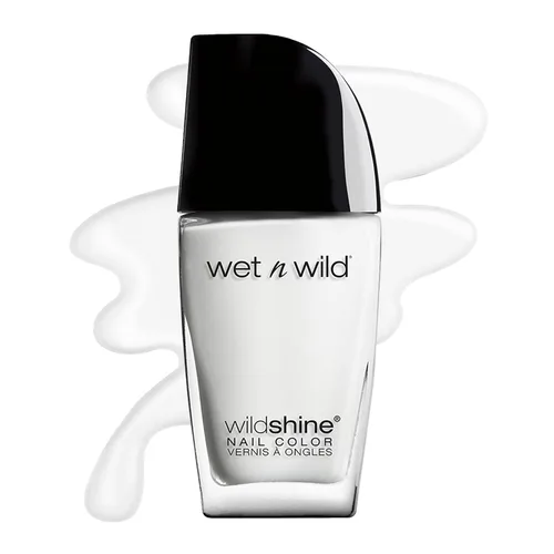 Vista 37 de wet n wild Wild Shine Esmalte de Uñas, Orange-Red Nuclear War, Color de Uñas Guerra nuclear