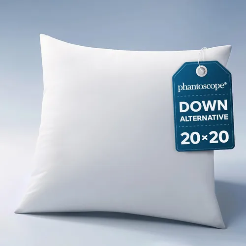 Vista 10 de Phantoscope 18 x 18 rellenos de almohada, almohada decorativa para cama