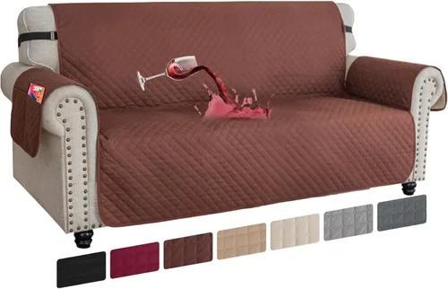 Vista 51 de XINEAGE Funda para Sillón Reclinable Resistente al Agua, Fundas Antideslizantes para Silla Reclinable con Bolsillos, Fundas Acolchadas Gruesas
