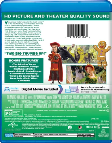 Vista 2 de Shrek Blu-ray