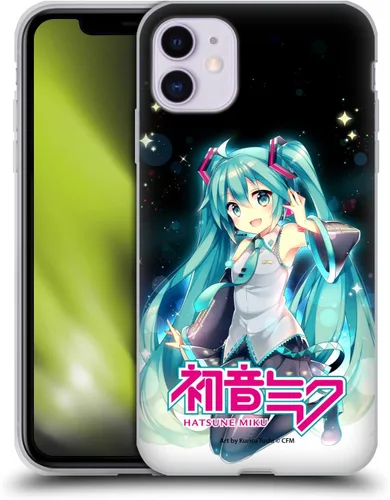 Vista 40 de Head Case Designs Licencia Oficial Hatsune Miku Gráficos Lindos Carcasa de Gel [Protección de Grado Militar] Compatible con Apple iPhone 7