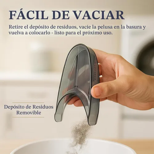 Vista 4 de Farberware - Afeitadora de tela y removedor de pelusa para ropa, grande, triple hoja