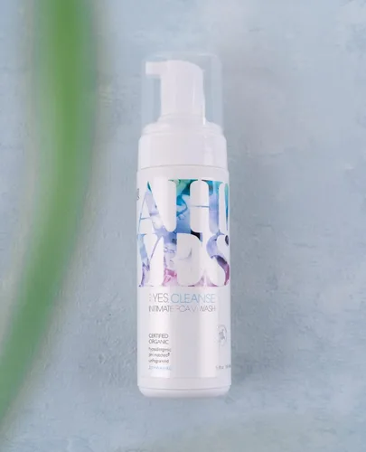 Vista 3 de AH! YES CLEANSE - Lavado vaginal suave y orgánico espumoso, sin fragancia, pH igualado para mujeres con ingredientes naturales, elimina el olor