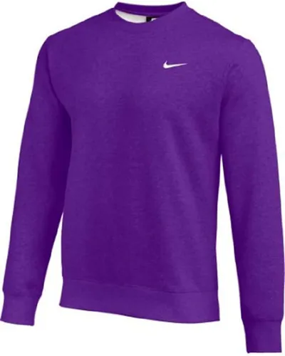 Vista 25 de Nike Club - Sudadera de vellón con cuello redondo para hombre