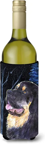 Vista 267 de Caroline's Treasures SS8447CC Starry Night English Bulldog - Enfriador para latas o botellas, lavable, funda plegable con aislamiento para bebidas
