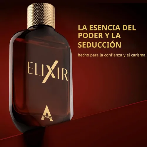 Vista 5 de Atralia Elixir Eau de Parfum para hombre, 3.4 fl oz Perfume amaderado ámbar fresco para hombres Fragancia de larga duración con menta, lavanda