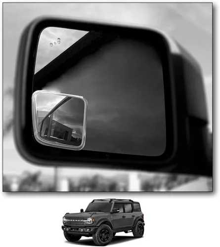 Vista 9 de NXTGEN - Espejos de punto ciego personalizados, compatibles con espejos de fábrica Ford F150 de 13ª generación 2015-2020 con BLIS Vista extendida