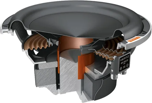 Vista 3 de HERTZ Mille Pro Series MP-250-D23 Subwoofer DVC RMS de 2 ohmios de 10 pulgadas (9.843 in) 600 vatios