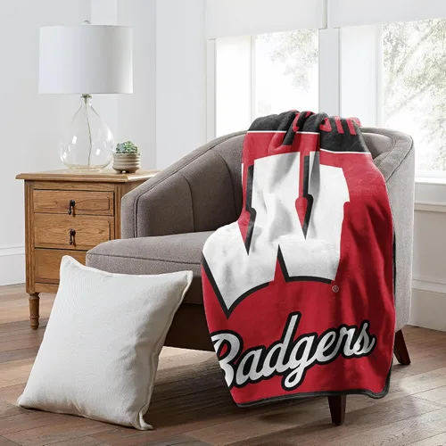 Vista 44 de Alabama Crimson Tide - Manta tipo throw de 46" x 60" pulgadas con licencia oficial de la NCAA - Manta de lana polar súper suave y liviana