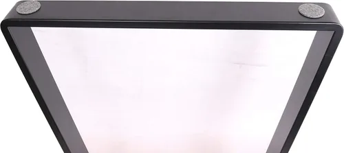 Vista 6 de Patas de mesa de acero resistente en forma de trapezoidal, 2 x 28 pulgadas, comedor, oficina, escritorio de computadora, cocina industrial