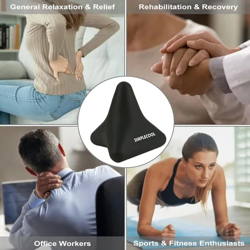 Vista 5 de Herramienta de masaje manual de punto de gatillo. Pequeña bola masajeadora para tejido profundo, liberación miofascial, terapia física, fascitis
