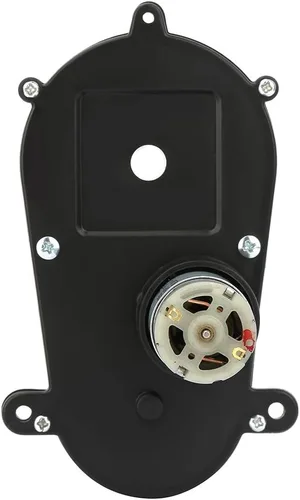 Vista 3 de Caja de engranajes RS390 Caja de cambios de dirección de motor eléctrico con bajo ruido, para niños coche niños juguete (5600Rpm 12V)