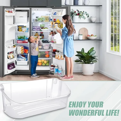Vista 7 de 240356402 Contenedor para puerta de refrigerador, repuesto para estante de puerta Frigidaire 240356402 compatible con Frigidaire Kenmore, repuesto