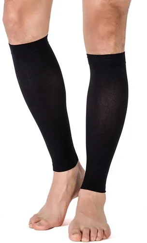 Vista 7 de Medias de compresión médicas para mujer 15-20mmhg Calcetines Manga de pantorrilla