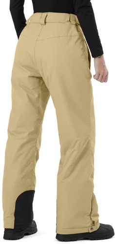 Vista 3 de Sportneer - Pantalones de esquí y snowboard con aislamiento para mujer