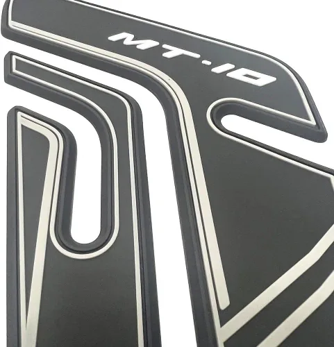 Vista 5 de Adhesivo de almohadilla de tanque para Ya&maha FZ10 FZ MT-10 SP 2016-2023 motocicleta antideslizante lateral tanque combustible pegatinas